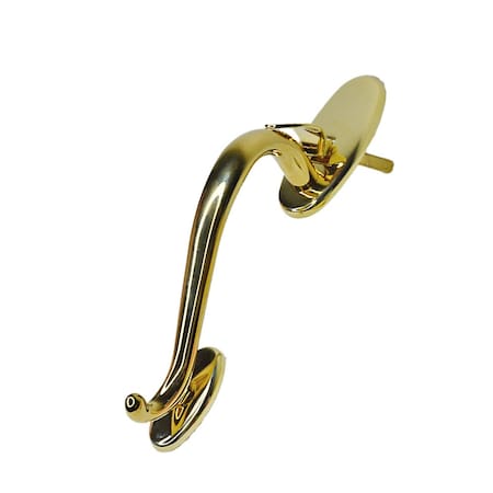 Baldwin Entry Handlesets Lifetime Brass 6621.003